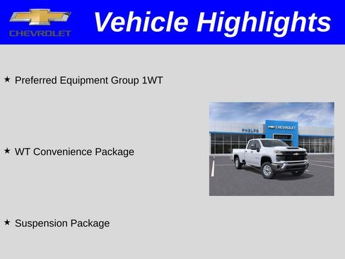 New 2026 Chevrolet Silverado 2500 W/T w/ WT Convenience Package RWD image 2
