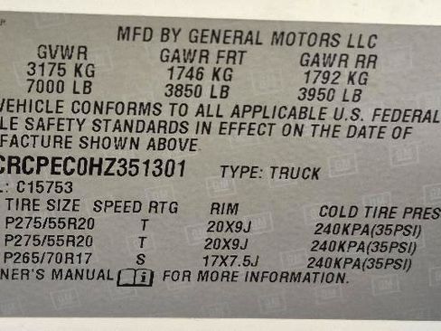 Used 2017 Chevrolet Silverado 1500 Custom w/ Custom Convenience Package RWD image 14