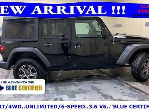 Used 2022 Jeep Wrangler Unlimited Sport S image 3