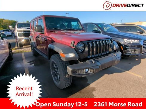 Used 2021 Jeep Wrangler Unlimited Sport AWD/4WD image 1
