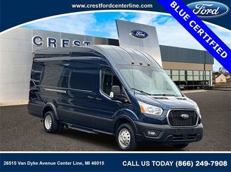 Certified 2022 Ford Transit 350 148 High Roof Extended DRW w/ Load Area Protection Package image 1