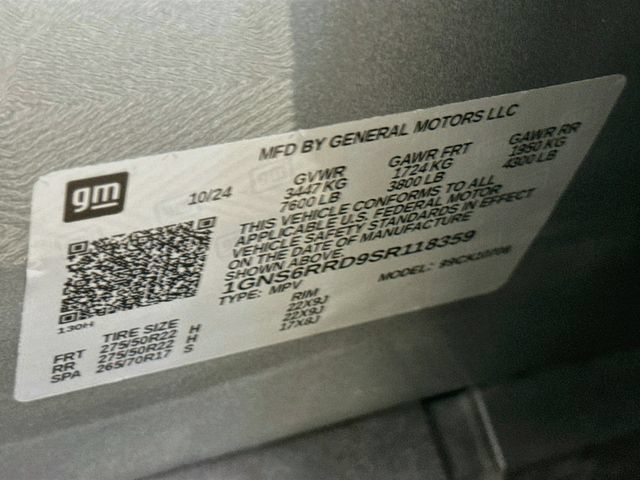 Used 2025 Chevrolet Tahoe RST w/ RST Capability Package AWD/4WD image 35