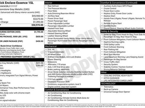 Certified 2024 Buick Enclave Essence w/ Sport Touring Edition AWD/4WD image 27