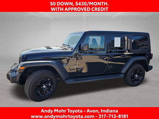 Used 2022 Jeep Wrangler Unlimited Sport AWD/4WD image 4