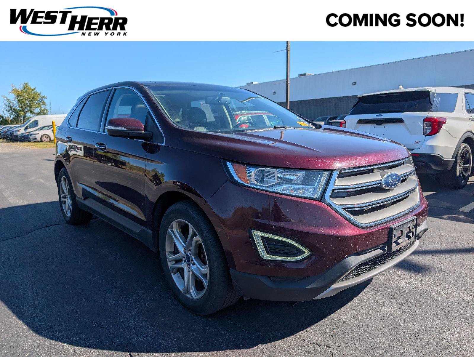 Used 2017 Ford Edge Titanium w/ Equipment Group 301A AWD/4WD image 1