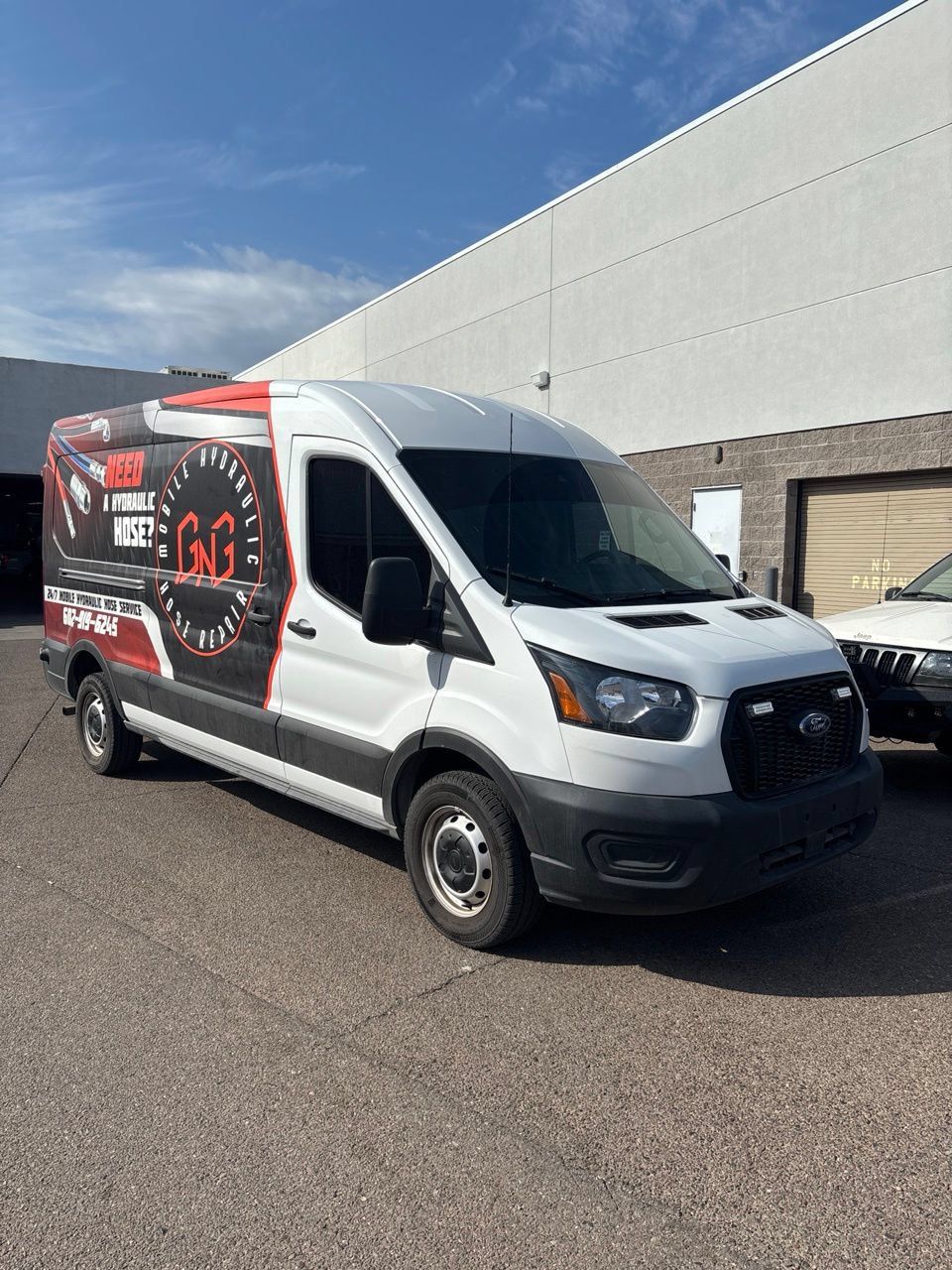 Used 2024 Ford Transit 350 148 Medium Roof w/ Load Area Protection Package RWD image 2