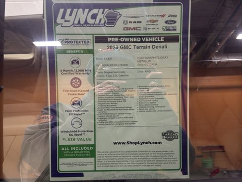 Used 2020 GMC Terrain Denali w/ Denali Premium Package image 42