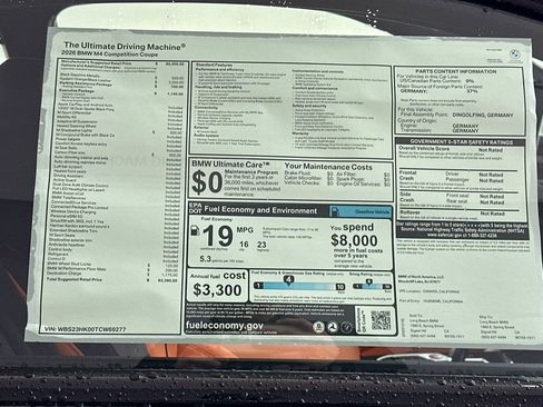 New 2026 BMW M4 Competition w/ Executive Package image 28