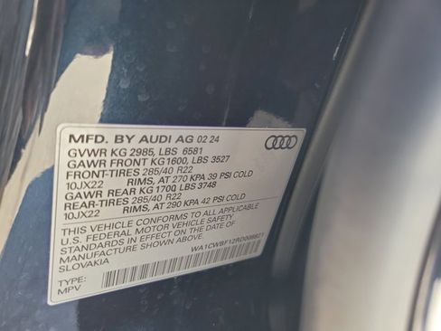 Certified 2024 Audi SQ8 Prestige image 31