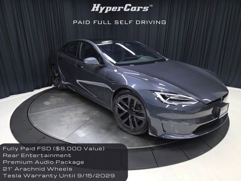 Used 2021 Tesla Model S Plaid image 1