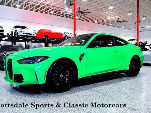 Used 2023 BMW M4 Coupe w/ M Carbon Exterior Package RWD image 1