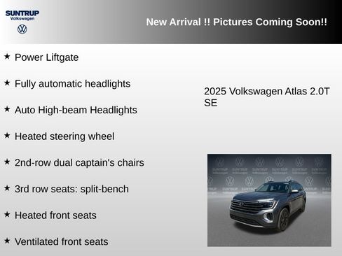 Used 2025 Volkswagen Atlas SE AWD/4WD image 11