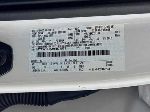 Used 2021 Ford F150 Limited image 35