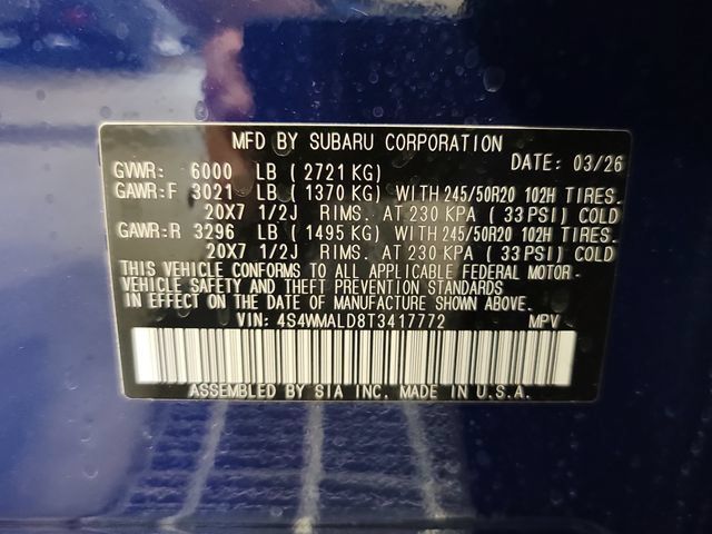 New 2026 Subaru Ascent Bronze Edition AWD/4WD image 32