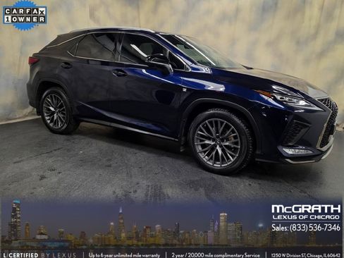 Certified 2022 Lexus RX 350 F Sport w/ Cold Area Package (CT) image 1