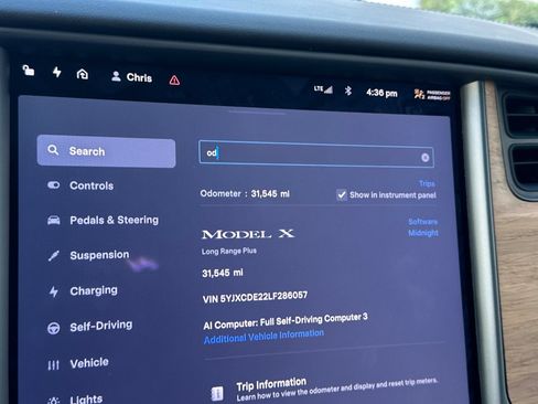 Used 2020 Tesla Model X Long Range AWD/4WD image 25