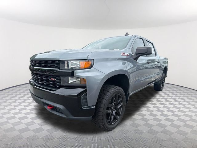 Used 2021 Chevrolet Silverado 1500 Custom Trail Boss w/ LPO, Dark Essentials Package AWD/4WD image 1