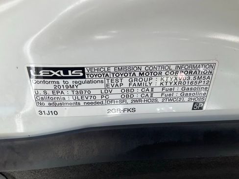 Used 2019 Lexus GS 350 F Sport w/ Preferred Accessory Package RWD image 13