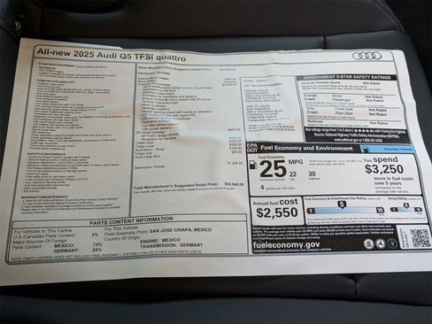 New 2025 Audi Q5 2.0T Premium Plus image 18