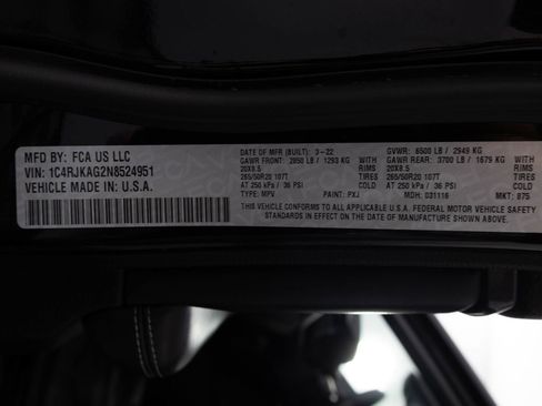 Used 2022 Jeep Grand Cherokee L Laredo AWD/4WD image 49
