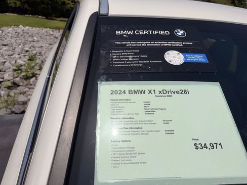Certified 2024 BMW X1 xDrive28i w/ Convenience Package AWD/4WD image 20