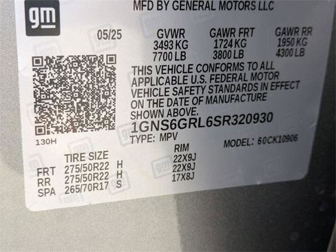 New 2025 Chevrolet Suburban High Country image 37