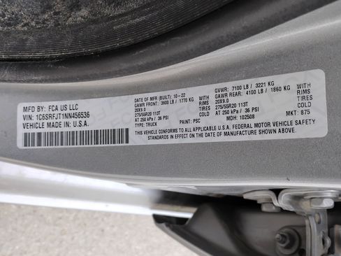 Used 2022 RAM 1500 Laramie AWD/4WD image 13