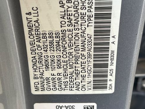 Used 2023 Honda Accord EX image 28