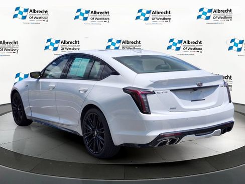 Used 2022 Cadillac CT5 V w/ LPO, ONYX Package AWD/4WD image 3