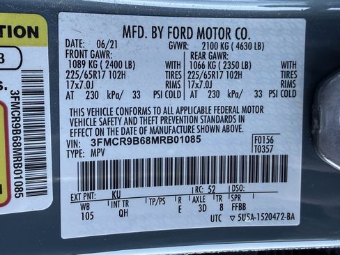 Used 2021 Ford Bronco Sport Big Bend image 32