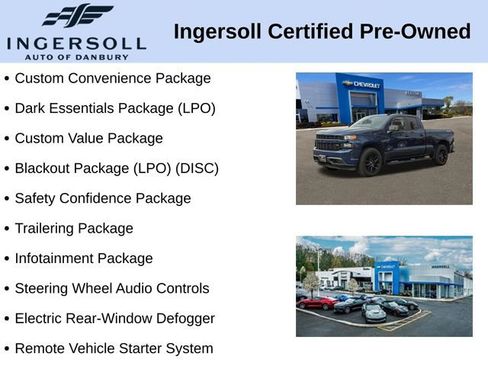 Used 2022 Chevrolet Silverado 1500 Custom w/ LPO, Blackout Package image 5
