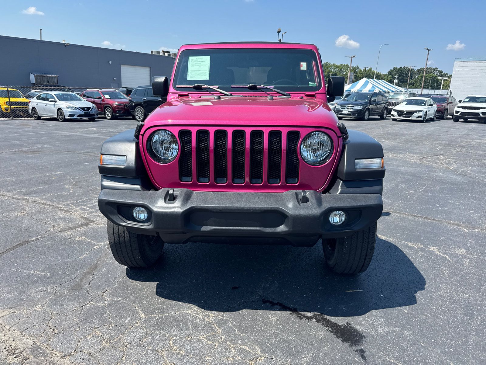 Used 2022 Jeep Wrangler Unlimited Sport AWD/4WD image 2