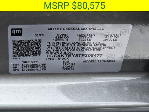 New 2026 Chevrolet Silverado 3500 LT w/ All Star Edition image 43