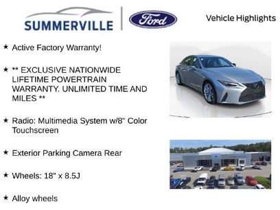 Used 2024 Lexus IS 300 w/ Comfort Package