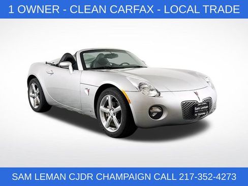 Used 2009 Pontiac Solstice Convertible w/ Premium Package RWD image 1