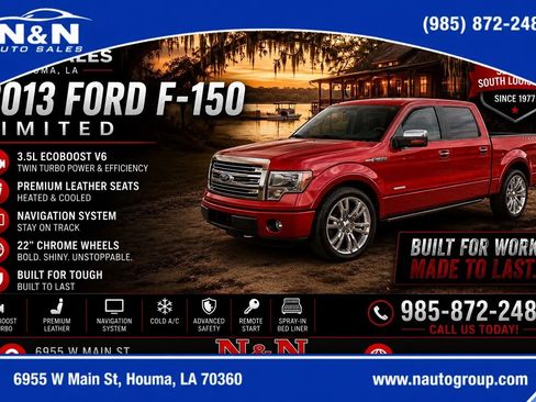 Used 2013 Ford F150 Limited AWD/4WD image 1