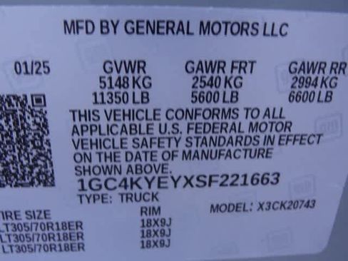 Used 2025 Chevrolet Silverado 2500 ZR2 w/ ZR2 Bison Edition image 58