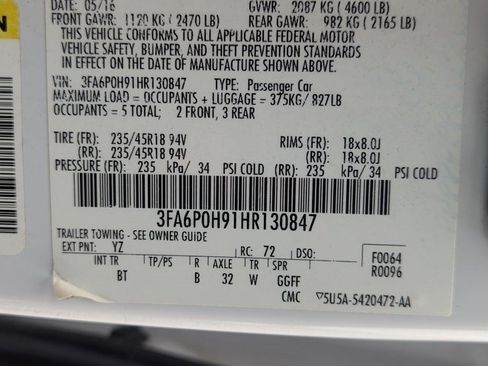 Used 2017 Ford Fusion SE image 35