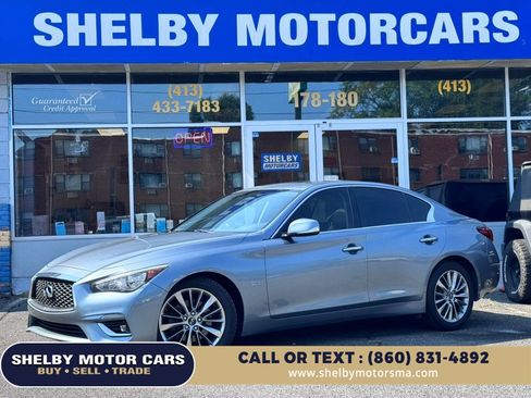 Used 2018 INFINITI Q50 Luxe AWD/4WD image 1