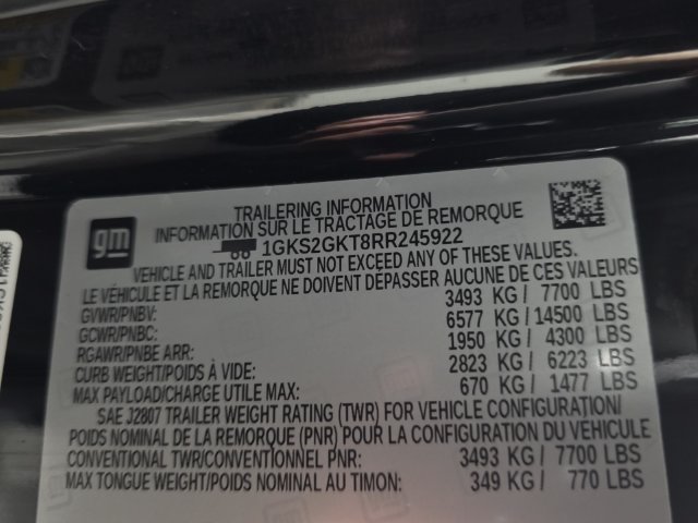 Used 2024 GMC Yukon XL SLT w/ SLT Luxury Package AWD/4WD image 10