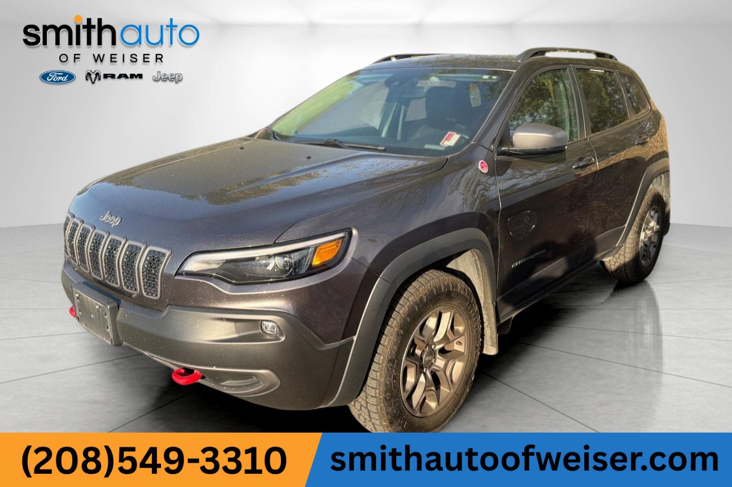 Used 2021 Jeep Cherokee Trailhawk w/ Sun, Sound & Nav Group AWD/4WD image 1