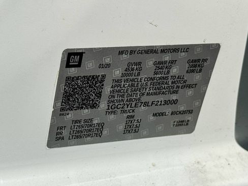 Used 2020 Chevrolet Silverado 2500 W/T w/ WT Fleet Convenience Package AWD/4WD image 28