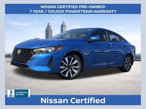 Certified 2025 Nissan Sentra SV w/ SV Premium Package image 1