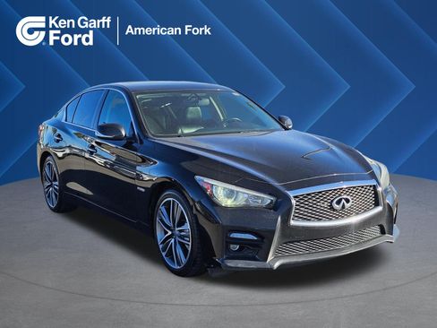 Used 2015 INFINITI Q50 Hybrid AWD w/ Navigation Package image 1