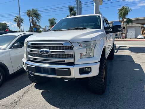 Used 2015 Ford F150 Platinum w/ Equipment Group 701A Luxury AWD/4WD image 3