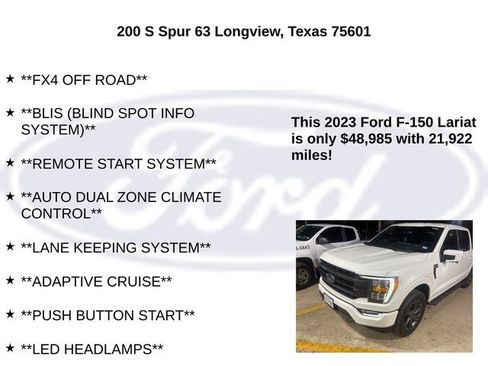 Used 2023 Ford F150 Lariat image 24
