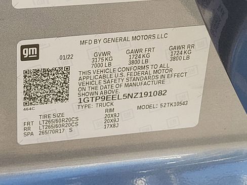 Used 2022 GMC Sierra 1500 AT4 w/ AT4 Preferred Package AWD/4WD image 19
