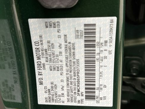 Used 2023 Ford Bronco Sport Big Bend w/ Convenience Package image 11