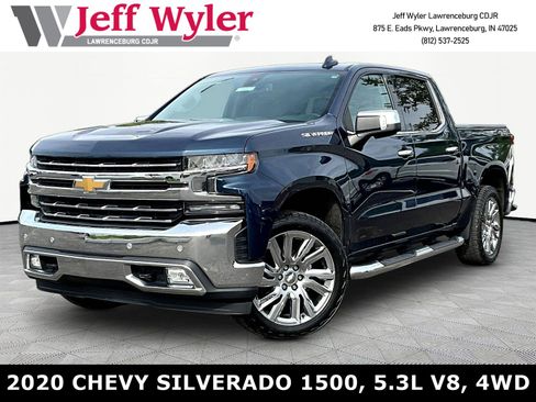 Used 2020 Chevrolet Silverado 1500 LTZ w/ LTZ Premium Package AWD/4WD image 1
