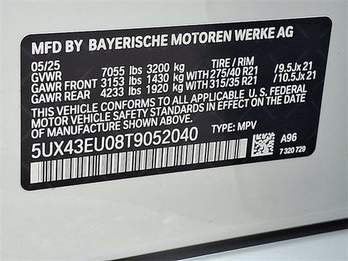 Certified 2026 BMW X5 xDrive50e w/ M Sport Package image 20